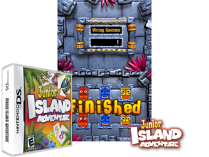 Junior Island Adventure (USA) Cover